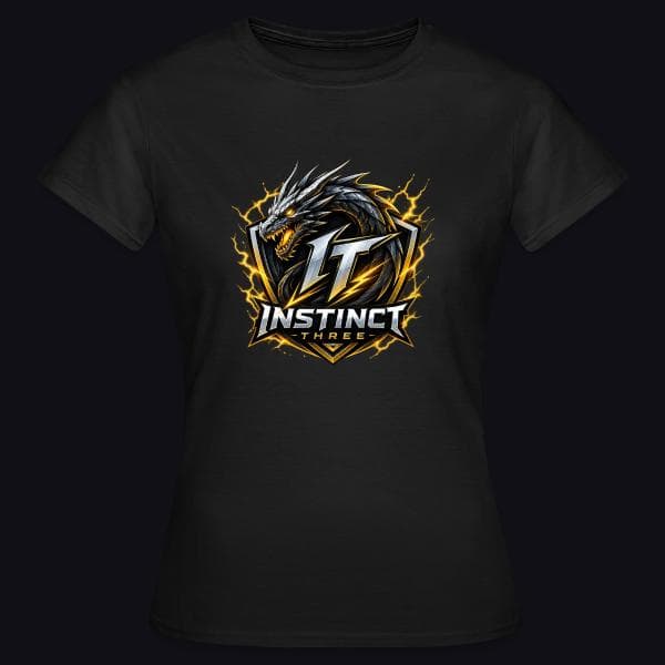 Instinct Three New Logo auf Frauen T-Shirt