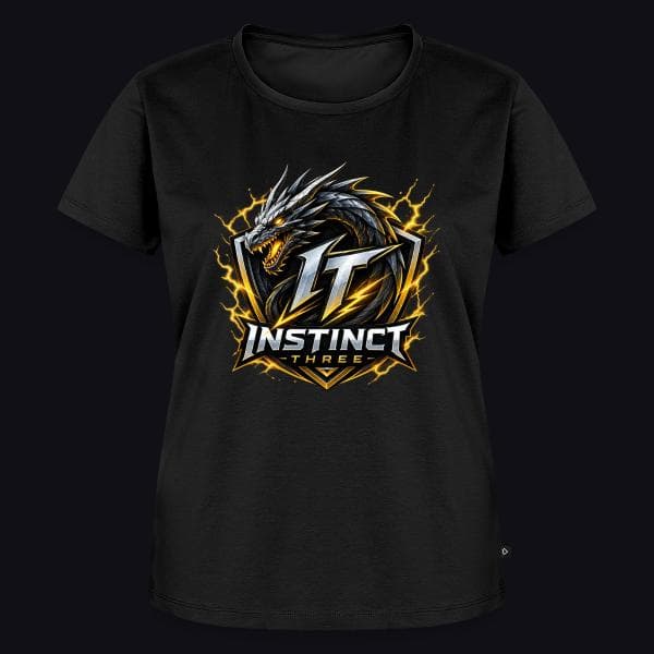 Instinct Three New Logo auf Frauen Premium Bio T-Shirt